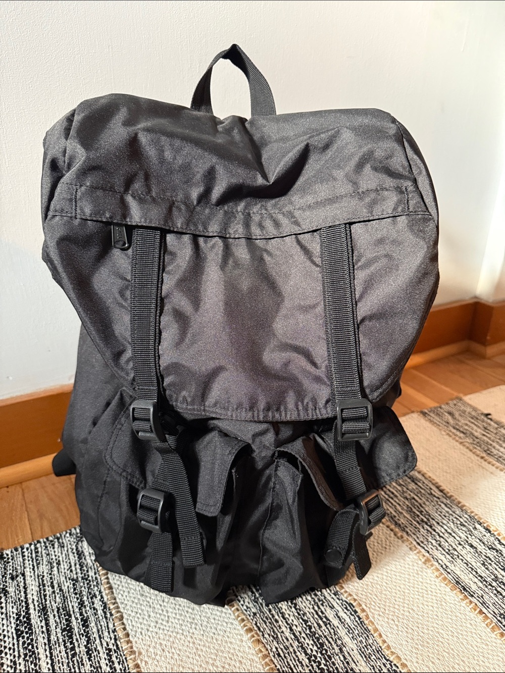 Herschel Adult Size Black Backpack